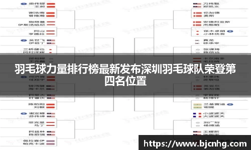 羽毛球力量排行榜最新发布深圳羽毛球队荣登第四名位置